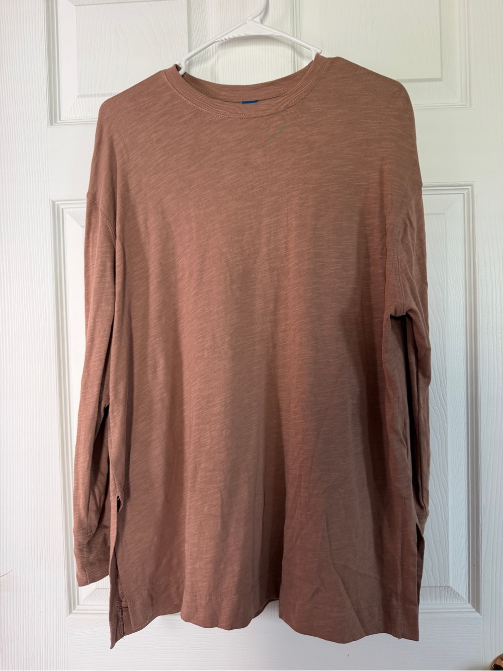 Old Navy Long-Sleeve Crewneck Tee - Mauve